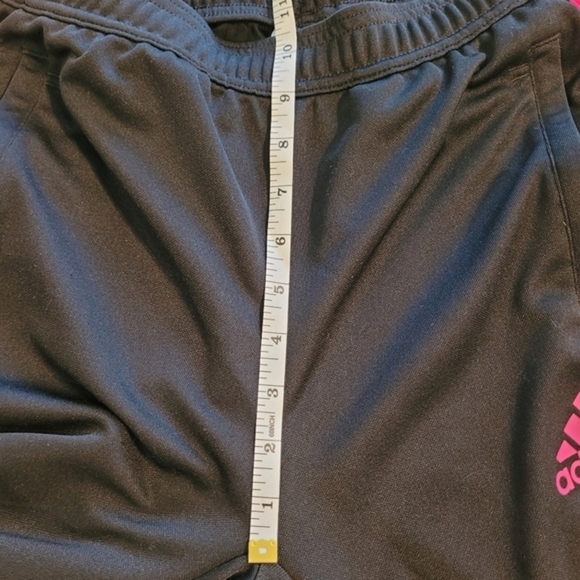 Adidas Climacool Athletic Track Pants‎ Black & Pink Youth Size Large - Picture 14 of 15
